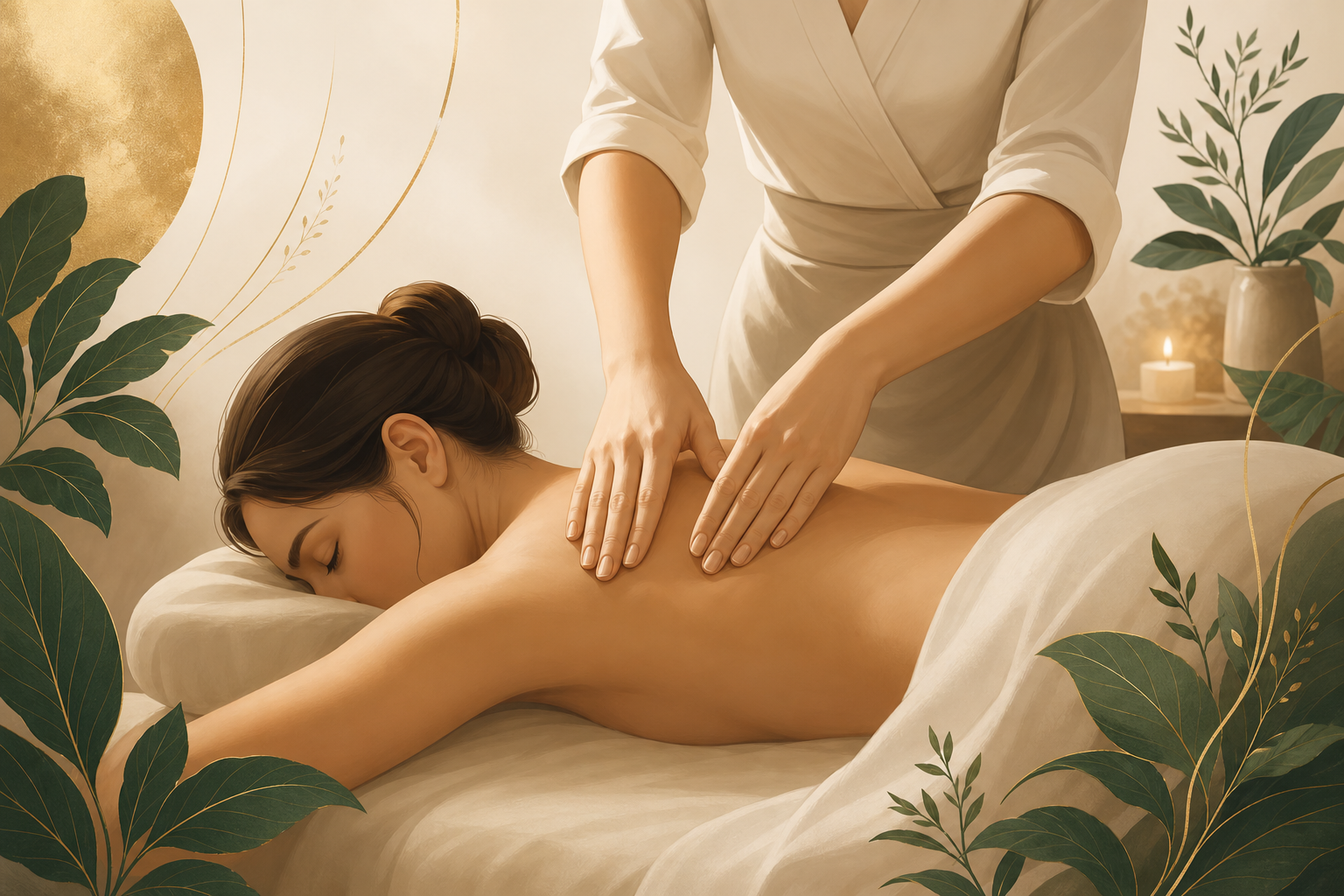 Masoterapia relajante en ML Equilibrio